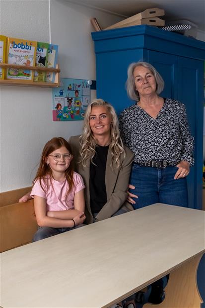Trix Dani&euml;lle en Riley: drie generaties Hero kindercentra, HRLMtje 16