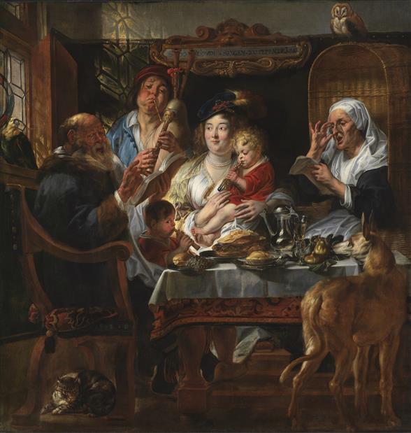 Nieuwe tentoonstelling: Thuis bij Jordaens