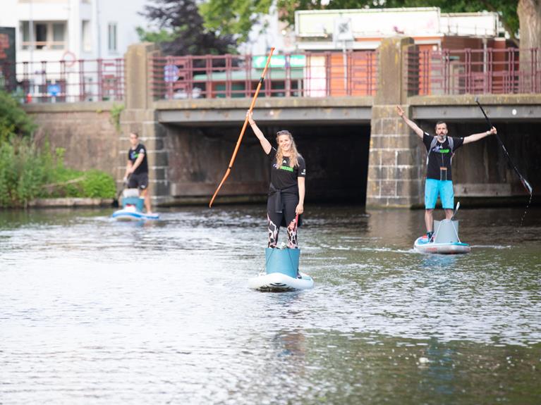 SUPmission pakt de paddle en prikker weer op, Stadsnieuws