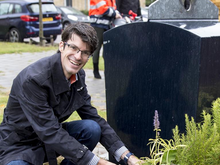 Haarlem start proef met containertuintjes