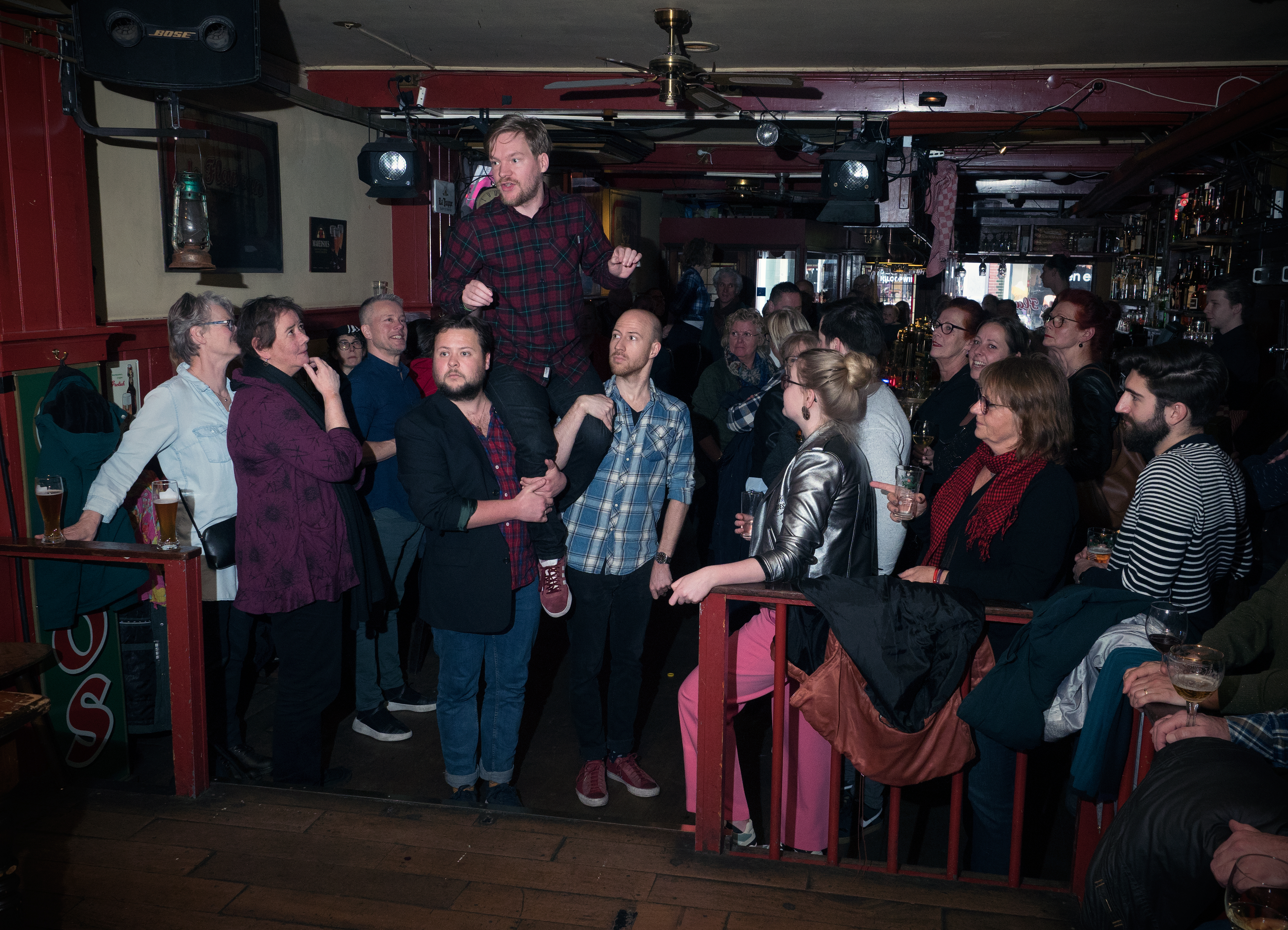 Zijlstraat weer als theaterpodium